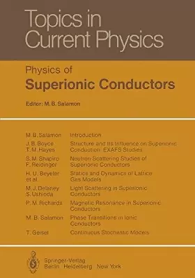 Couverture du produit · Physics of Superionic Conductors