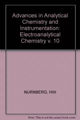 Couverture du produit · Electroanalytical Chemistry (v. 10)
