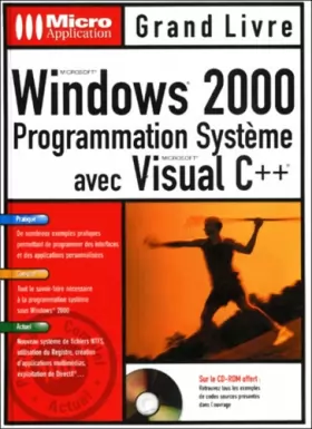 Couverture du produit · Windows 2000 - Programmation système avec Visual C++