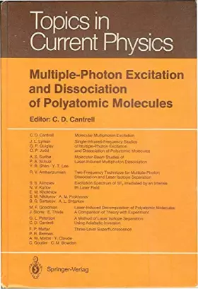 Couverture du produit · Multiple-Photon Excitation and Dissociation of Polyatomic Molecules