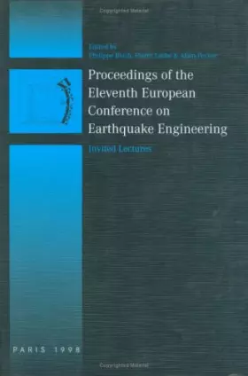 Couverture du produit · Earthquake Engineering - Invited Papers: Proceedings of the eleventh European conference, Paris, France, 6-11 September 1998