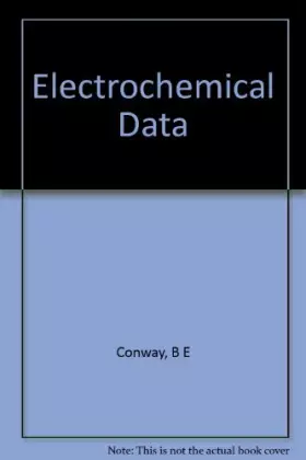 Couverture du produit · Electrochemical Data