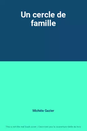 Couverture du produit · Un cercle de famille
