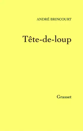 Couverture du produit · Tête-de-loup