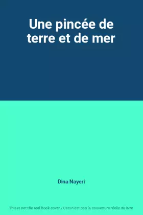 Couverture du produit · Une pincée de terre et de mer