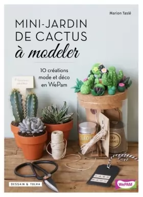 Couverture du produit · Mini-jardin de cactus à modeler