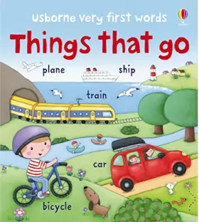 Couverture du produit · VFW THINGS THAT GO (Very First Words)