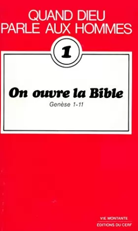 Couverture du produit · On ouvre la bible qdph1 032197
