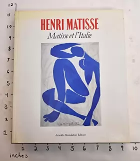 Couverture du produit · Henri Matisse. Matisse et l'Italie