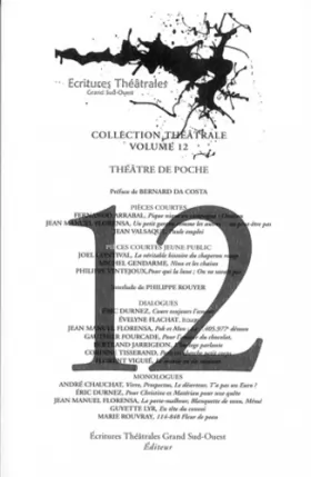 Couverture du produit · Collection Théâtrale, tome 12 : Théâtre de poche