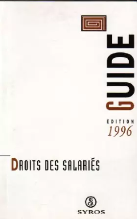 Couverture du produit · Guide des salariés
