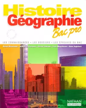Couverture du produit · Histoire - géographie, Bac pro. Livre de l'élève