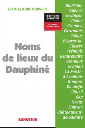 Couverture du produit · Noms de lieux du Dauphiné