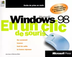 Couverture du produit · Microsoft Windows 98 en un clic de souris