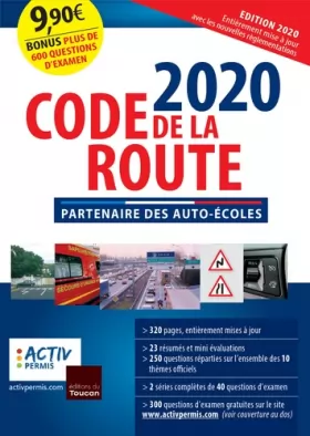Couverture du produit · Code de la route 2020