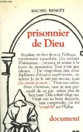 Couverture du produit · Prisonnier de Dieu