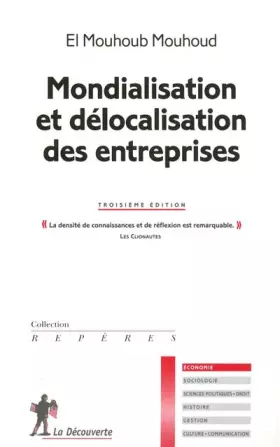 Couverture du produit · MONDIALISATION ET DELOCAL ENTR