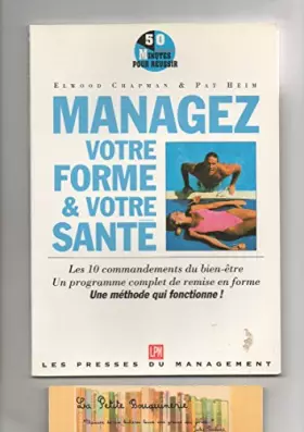 Couverture du produit · Managez votre forme et votre santé
