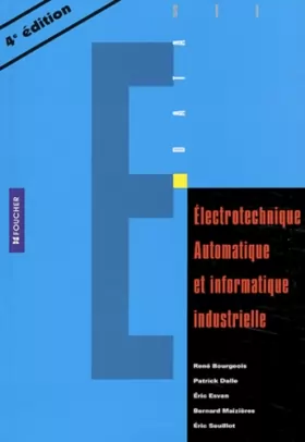Couverture du produit · Électrotechnique automatique et informatique industrielle