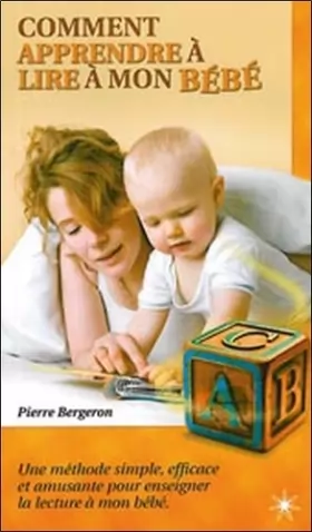 Couverture du produit · Comment apprendre à lire à mon bébé