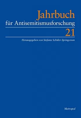 Couverture du produit · Jahrbuch für Antisemitismusforschung 21
