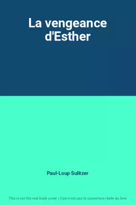 Couverture du produit · La vengeance d'Esther