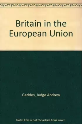 Couverture du produit · Britain in the European Union