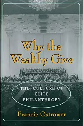 Couverture du produit · Why the Wealthy Give