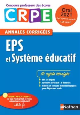 Couverture du produit · Annales EPS & Système éducatif