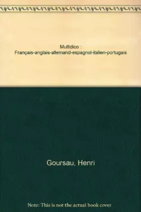 Couverture du produit · Multidico : Français-anglais-allemand-espagnol-italien-portugais