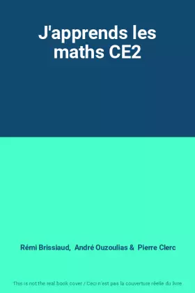 Couverture du produit · J'apprends les maths CE2