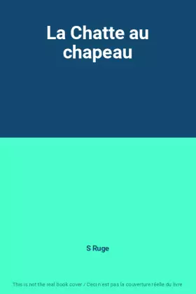 Couverture du produit · La Chatte au chapeau