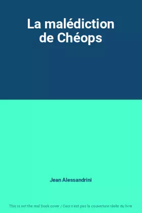 Couverture du produit · La malédiction de Chéops