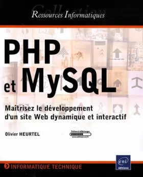 Couverture du produit · PHP et MySQL - Maîtrisez le développement d'un site Web dynamique et interactif