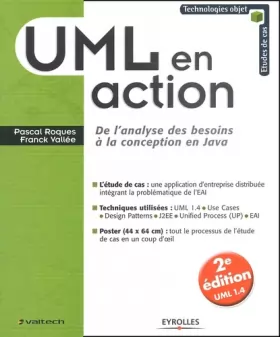 Couverture du produit · UML en action. : De l'analyse des besoins à la conception en Java, 2ème Edition