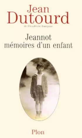 Couverture du produit · Jeannot,  mémoires d un enfant