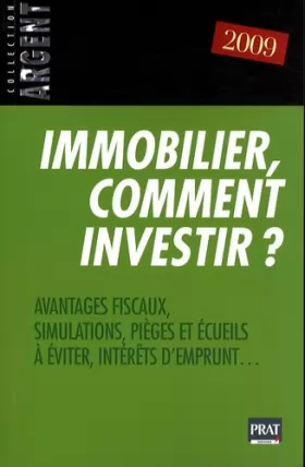 Couverture du produit · Immobilier, comment investir ?