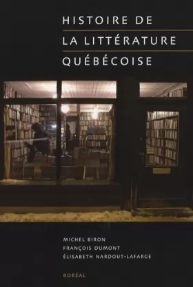 Couverture du produit · Histoire de la littérature québécoise