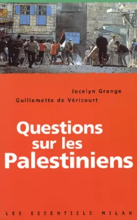 Couverture du produit · Questions sur les palestiniens
