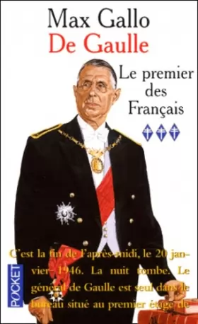Couverture du produit · De Gaulle, tome 3 : Le premier des français