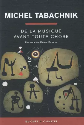 Couverture du produit · DE LA MUSIQUE AVANT TOUTE CHOSE