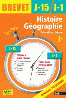 Couverture du produit · Histoire Géographie Education civique 3e