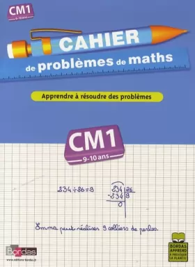 Couverture du produit · CAHIER PROBLEMES DE MATHS CM1