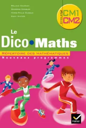 Couverture du produit · CAP Maths CM Dico maths 2010