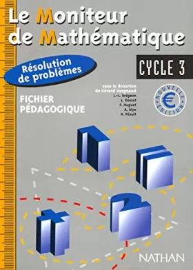 Couverture du produit · Moniteur de mathématiques, problèmes, maître (euro)