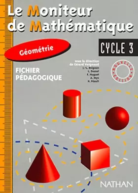 Couverture du produit · MONITEUR MATHS GEOMETRIE CYCLE 3 MAITRE