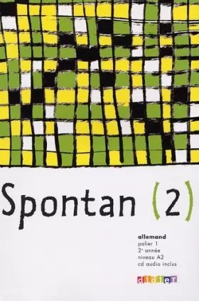 Couverture du produit · Allemand Palier 1 - 2e année Spontan (2) (1CD audio)