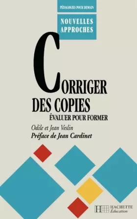 Couverture du produit · Corriger des copies. Evaluer pour former