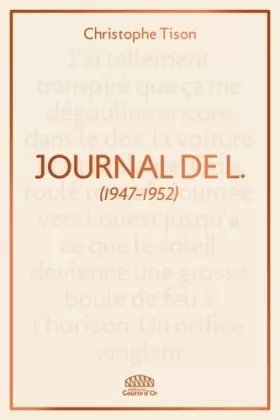 Couverture du produit · Journal de L.: (1947-1952)