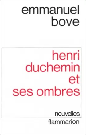 Couverture du produit · Henri Duchemin et ses ombres : [nouvelles]